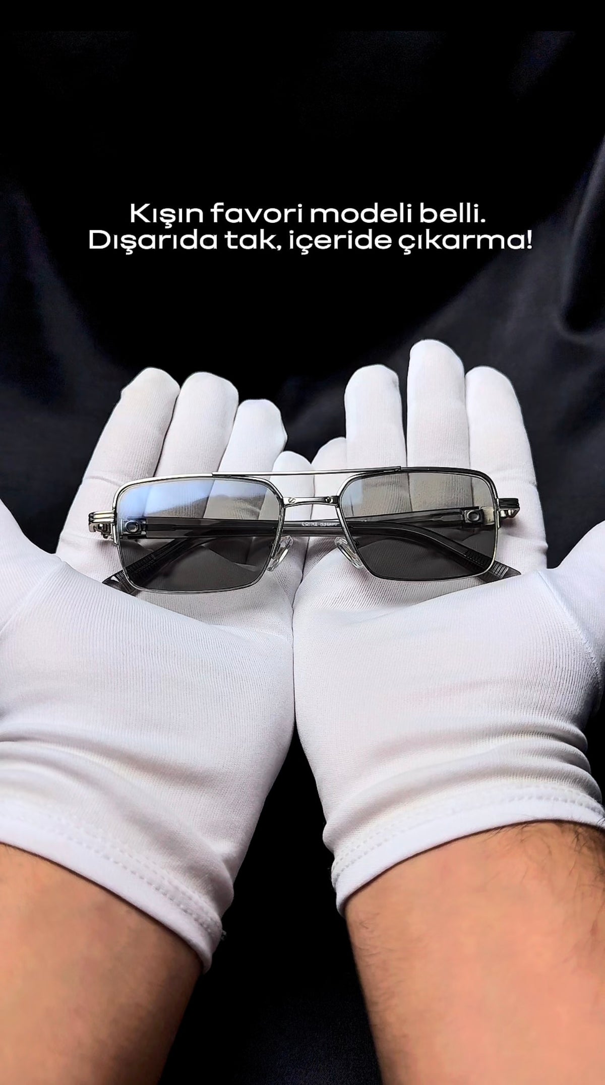 Elvaro Grey güneş gözlüğü